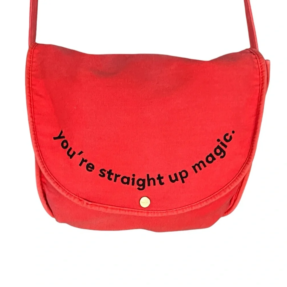 BAN.DO LOGGED ON LAPTOP BAG - STRAIGHT UP MAGIC Orange Neoprene Lined